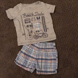 Baby boy beach outfit